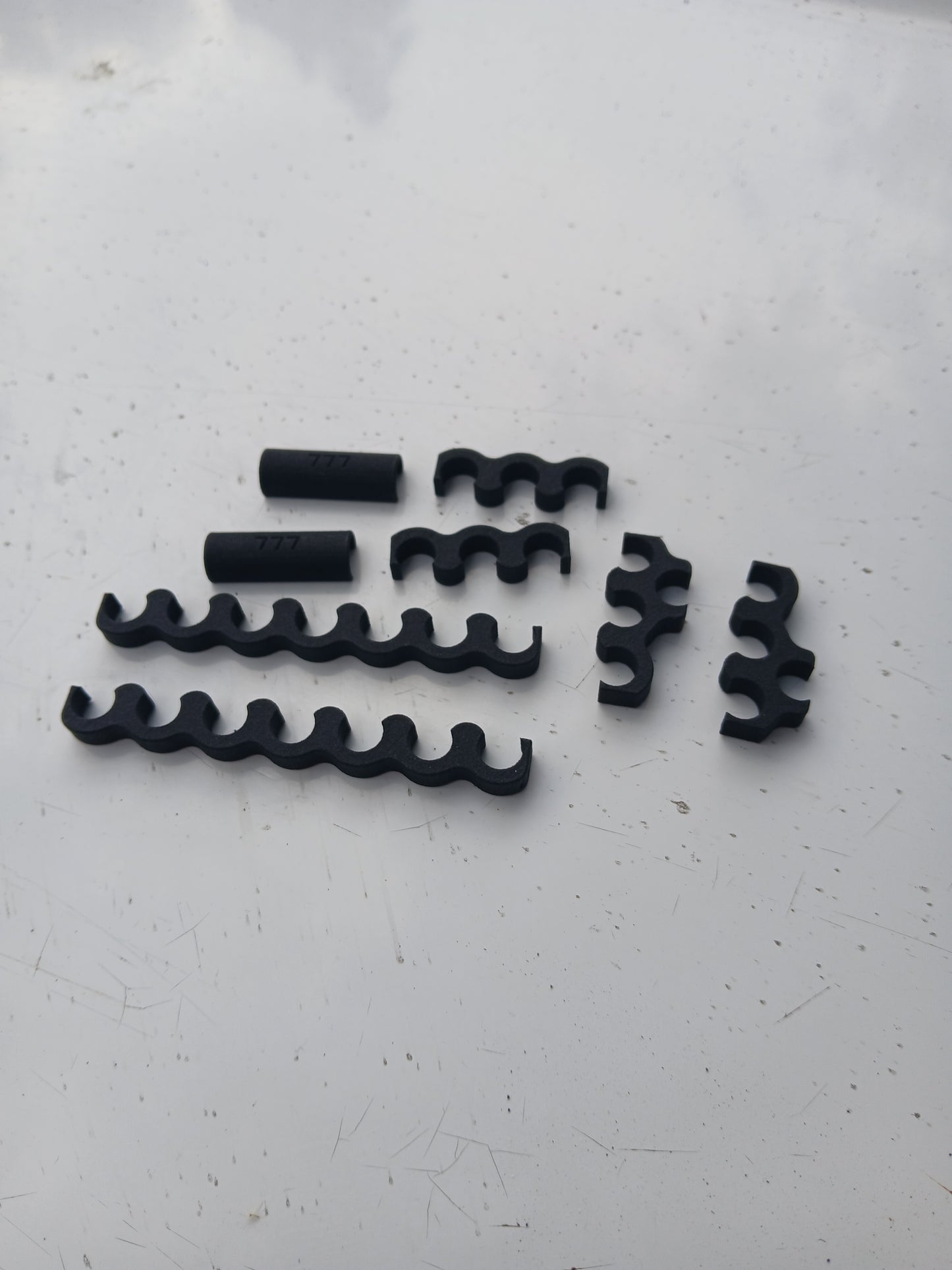 7M-GE Spark Plug Wire Clip Set